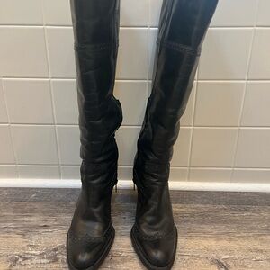 Elegant Black Knee-High Women's Boots